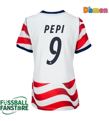 Vereinigte Staaten Ricardo Pepi #9 Replik Heimtrikot Damen WM 2026 Kurzarm